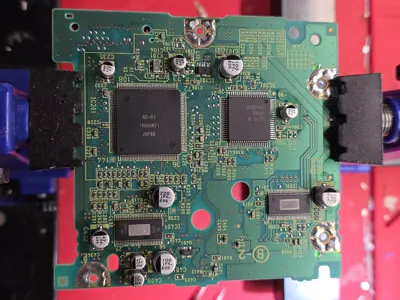 DVD laser repair